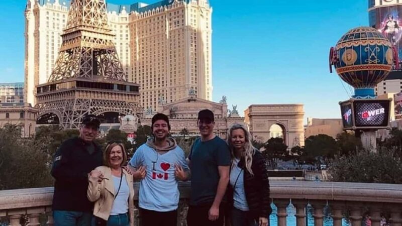 Explore Must-See Spots: Las Vegas Strip Walking Tour - Visiting Iconic Las Vegas Casinos and Landmarks