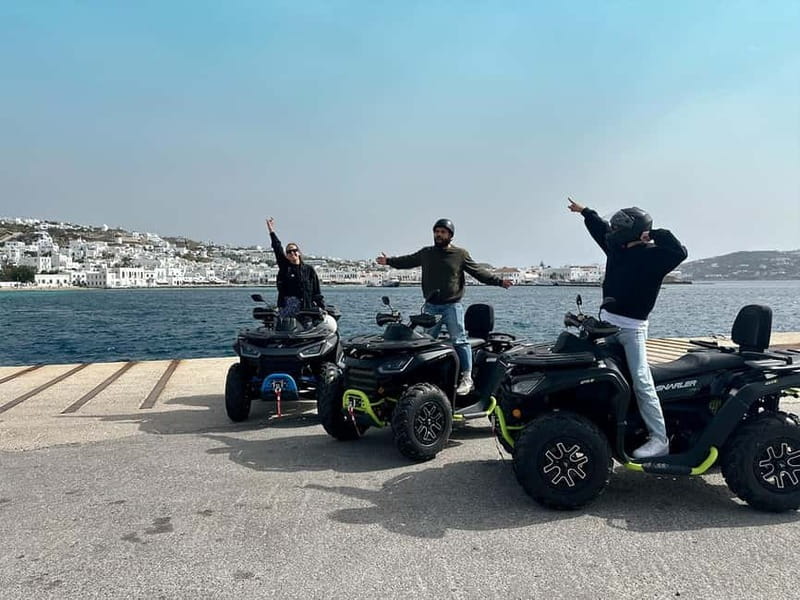 Explore Mykonos Island with a 650cc ATV / QUAD Tour - The Thrill of Riding a 650cc ATV on Mykonos
