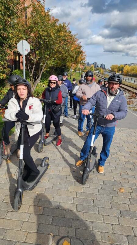 Explore Old-Montreal with easy to use e-scooters - The Guide: Entertaining and Knowledgeable
