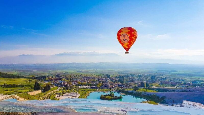 Explore Pamukkale from the sky: Hot Air Balloon Adventure - Discover Pamukkale from the Sky in a 3-Hour Hot Air Balloon Tour