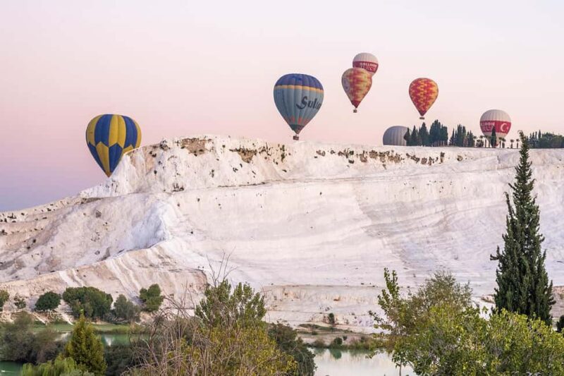Explore Pamukkale from the sky: Hot Air Balloon Adventure - What Makes the Pamukkale Hot Air Balloon Flight Special?