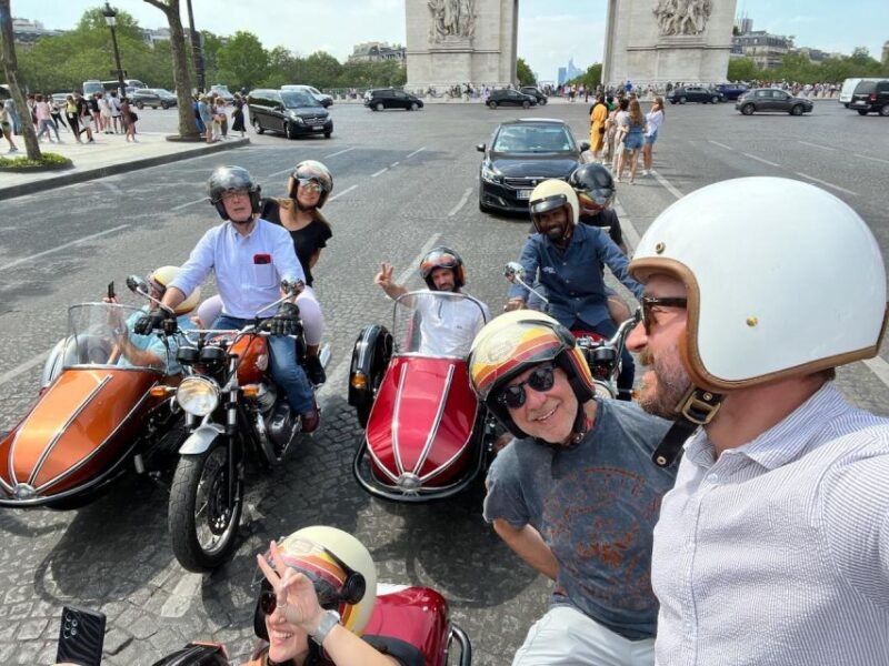 Explore Paris in Style: Custom Sidecar Tours - Visiting the Eiffel Tower and Hidden Spots in Paris