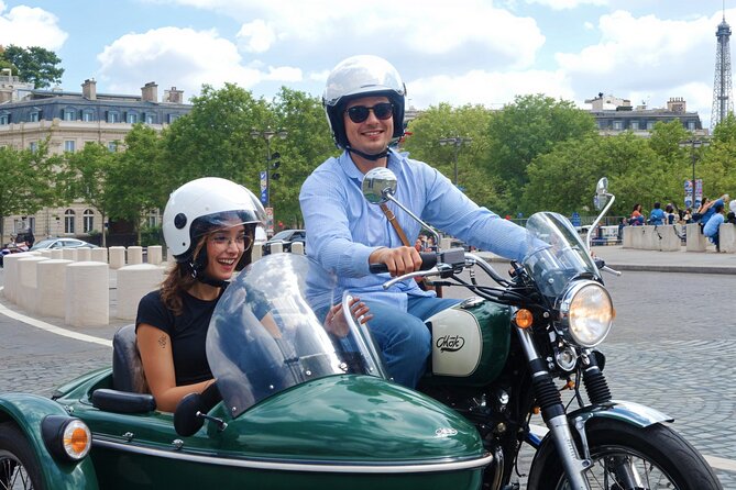 Explore Paris on a Side Car with a Local - Crossing the Arc de Triomphe and Champs-Elysées