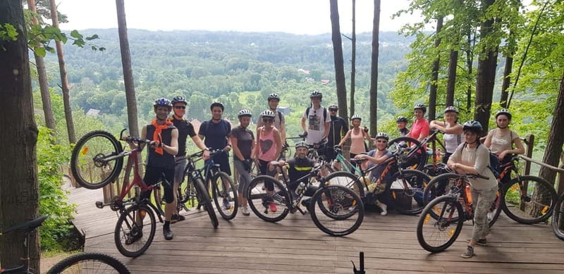 Explore Pavilniai Regional Park on a Mountain Bike - From the Old Town to the Forest Trails of Pavilniai