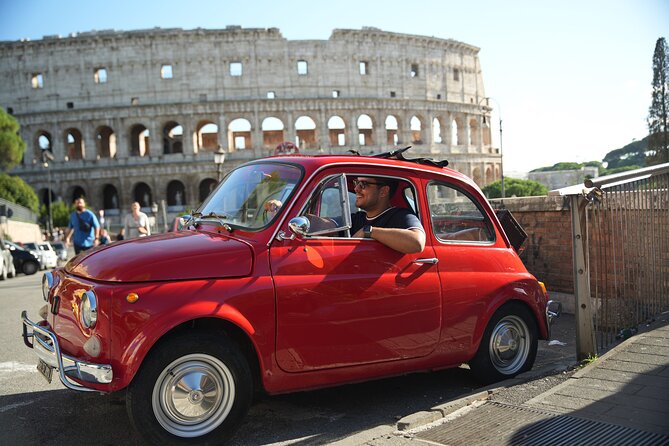 Explore Rome with Fiat 500 Tour and Professional Photos - Fontana dellAcqua Paola: Baroque Beauty and City Backdrop