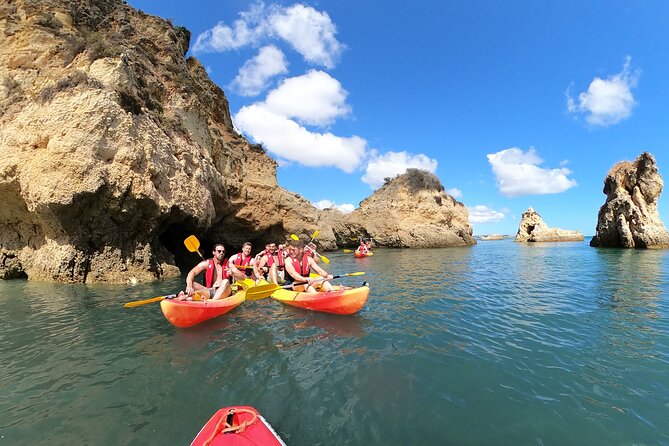 Explore Secret Caves and Beaches of Alvor - Boat & Kayak Tour - Refreshing Swim and Onboard Amenities