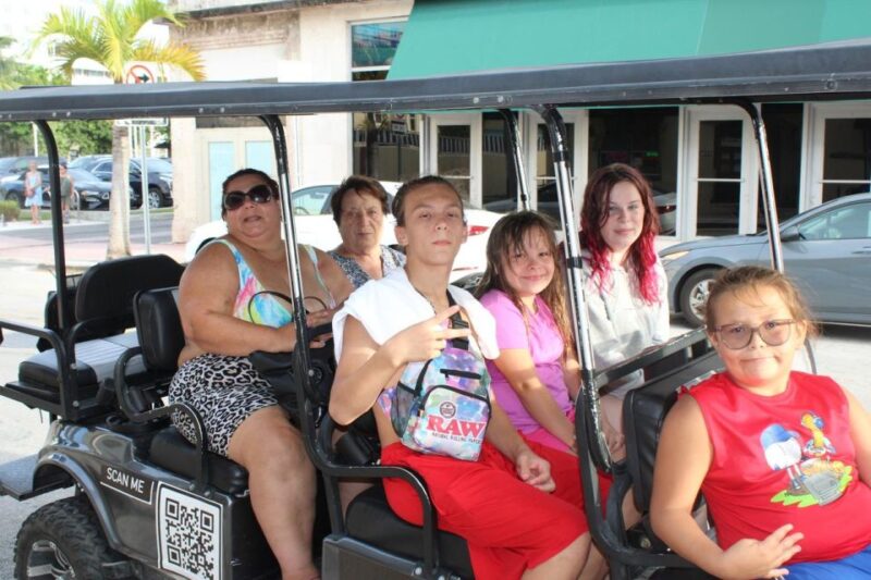 Explore South Beach, Miami : Ultimate Golf Cart Party Tour - Logistics, Flexibility, and Safety