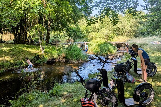 Explore the forests of Haut Languedoc on an electric scooter - Start Point at Le Moulinet in Haut Languedoc