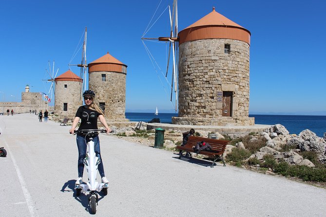 Explore the new town and the medieval town of Rhodes on scooters - 3 hours - Starting Point and Tour Duration in Rhodes