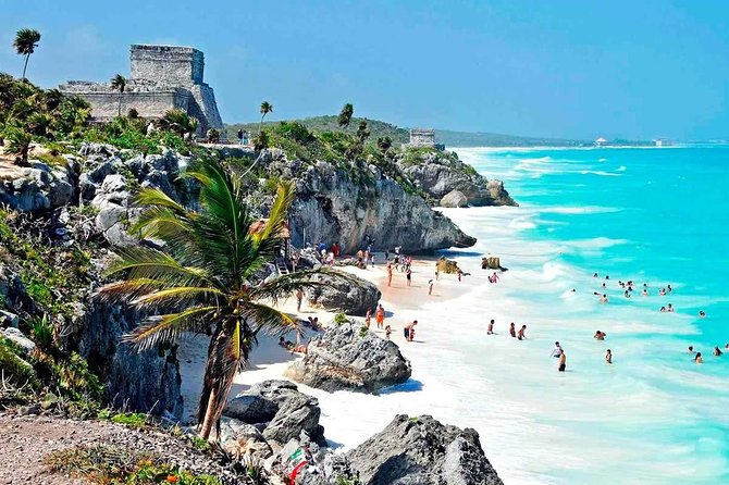 Explore the Tulum ruins, incredible cenotes and a famous sculpture. - Key Points
