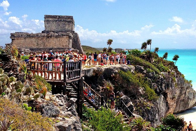 Explore the Tulum ruins, incredible cenotes and a famous sculpture. - Swimming and Exploring the Cenotes Dos Ojos