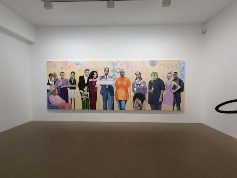 Exploring contemporary art galleries - Final Gallery Stop at Galerie Xippas