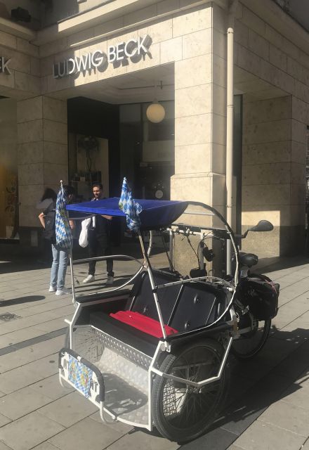 Exploring Munich in a Rikscha - Riding a Modern Rickshaw for a Personal Experience