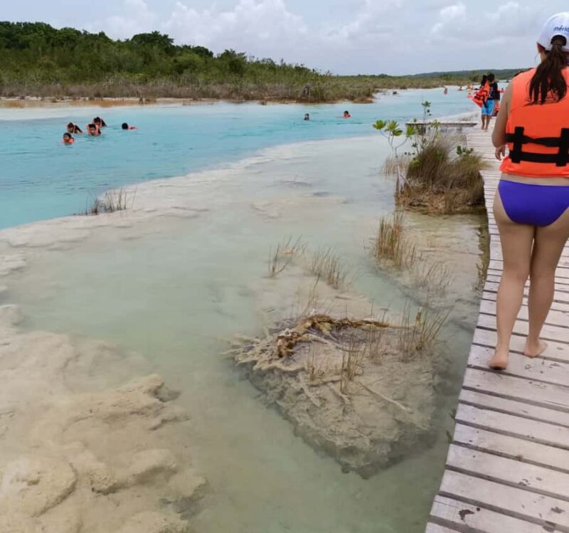 Express Adventure in Bacalar: Cenote Azul, Rapids, and Lagoon - Panoramic Views of San Felipe Fort and Bacalar’s Iconic Letras