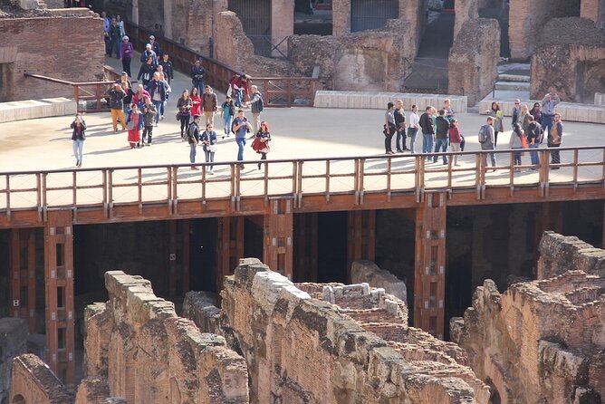 Express Colosseum Gladiators Gate & Arena Floor Private Guided Tour - Practical Details: Meeting Point and Duration