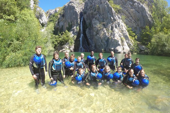 Extreme Canyoning on Cetina river from Omis - The Unique Setting of Cetina River in Zadvarije