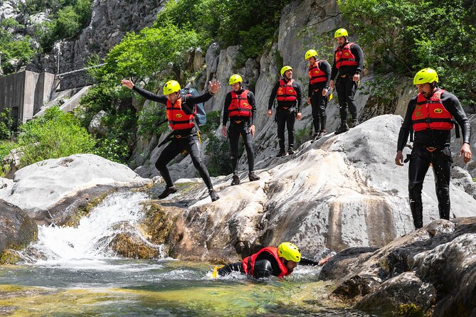 Extreme Canyoning on Cetina River from Split or estanovac - Starting Point at Split’s Riva Promenade for a Scenic Ride