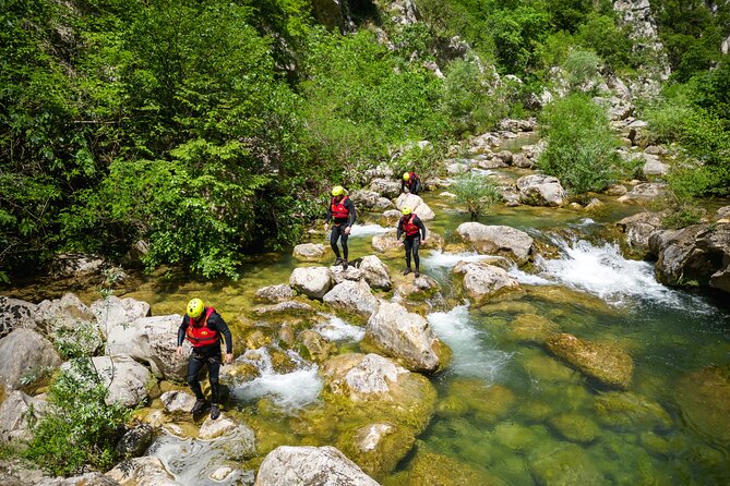 Extreme Canyoning on Cetina River from Split or estanovac - Cliffs Up to 590 Feet High Offer Stunning Perspectives