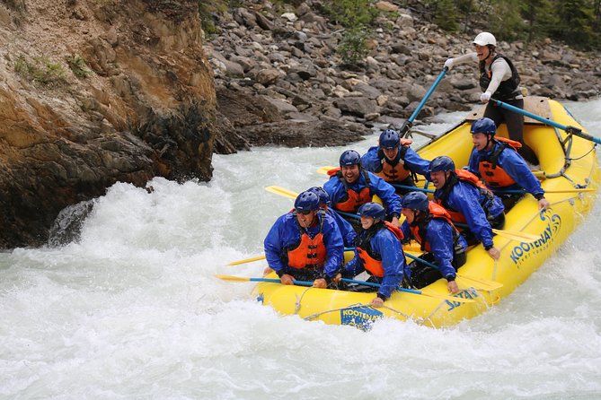 Extreme Whitewater Rafting on Kicking Horse River - Scenic Landscape and Water Conditions
