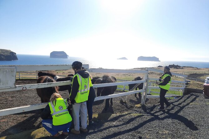 Eyjascooter volcano tour in Westman Island - The Unique Design of the Electric Scooters