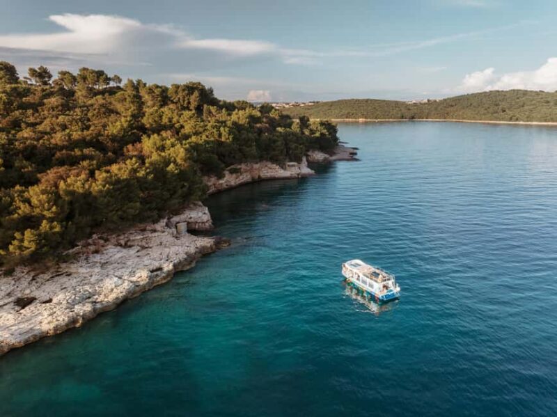 Faana: Glass Boat Tour of Brijuni National Park - Underwater Panorama and Marine Life Sightings