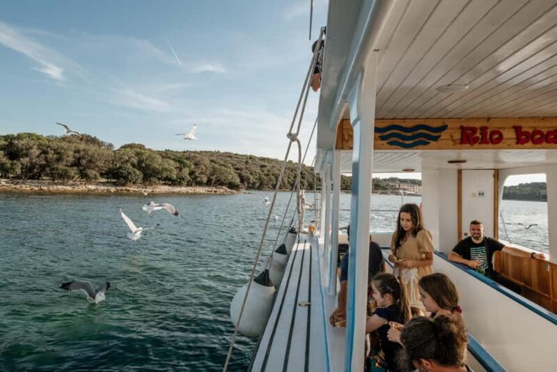 FAANA: PANORAMA NP BRIJUNI AND ISLAND SWIMMING STOP - Scenic Cruise Past Brijunis Iconic Sights