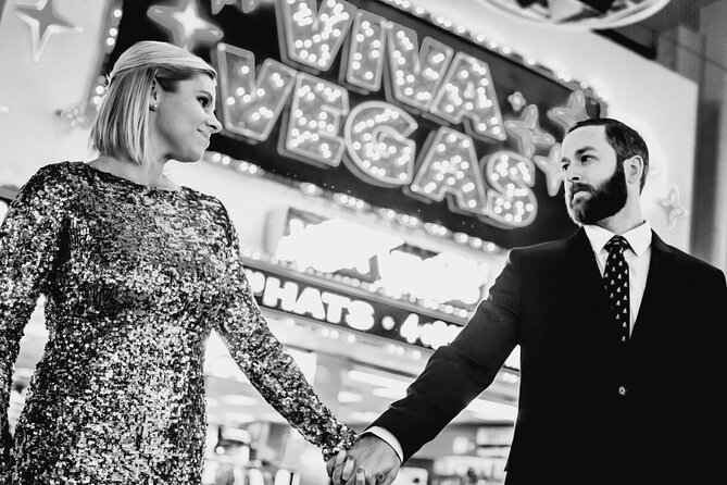 Fabulous Downtown Las Vegas Fremont Street Photo Shoot - Vibrant Fremont Street Photo Experience for $495 per Group