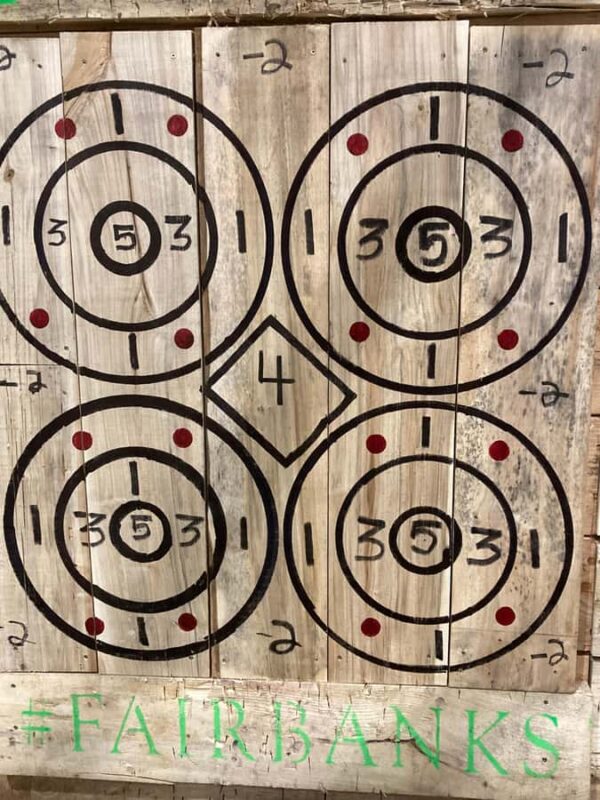 Fairbanks: Axe Throwing Experience with Ninja Stars - What’s Included in the Experience