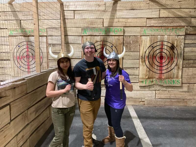 Fairbanks: Axe Throwing Experience with Ninja Stars - The Coaching and Instruction Style