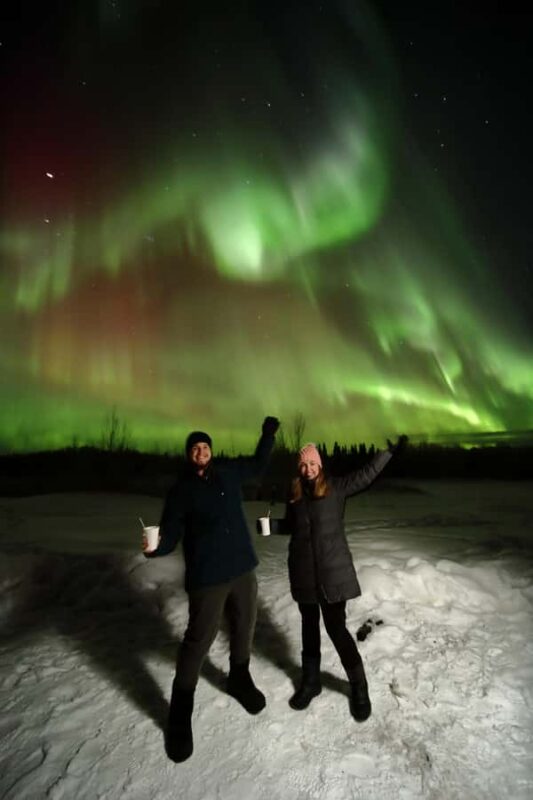 Fairbanks: Electric Moose Studios Aurora Adventure W/Pizza!! - The Experience of Chasing the Aurora in Remote Locations