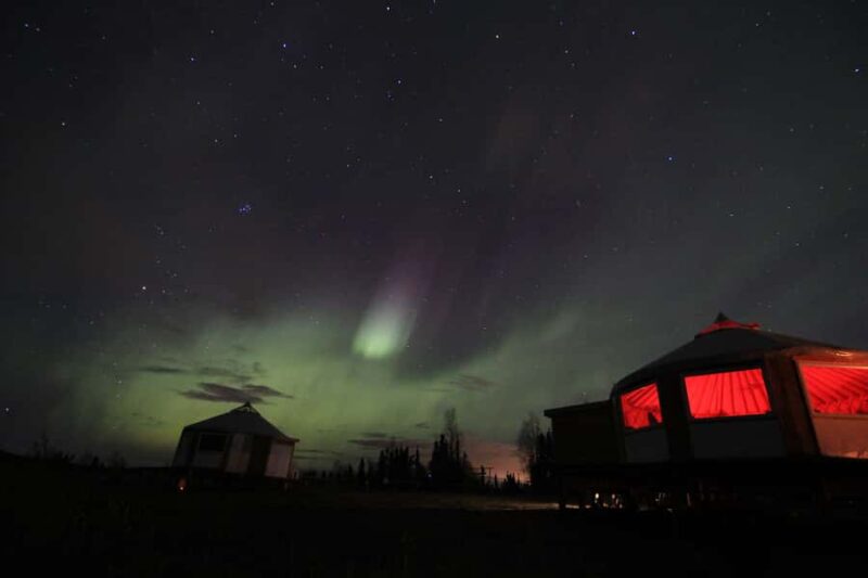 Fairbanks: Late Night Yurt Dinner and Northern Lights - Key Points