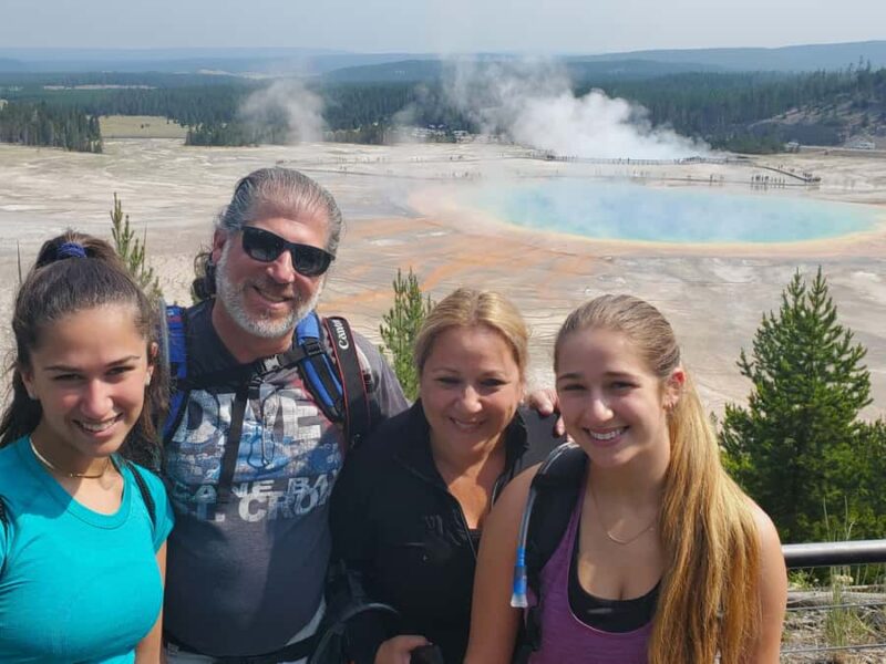 Fairy Falls and Grand Prismatic Hike with Lunch - Hiking to a Backcountry Geyser and Enjoying Lunch