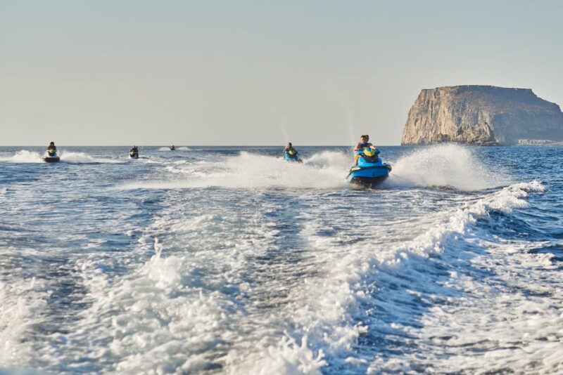 Falasarna: Jet Ski Safari to Balos Beach - Scenic Route to Balos Lagoon and Gramvousa Island