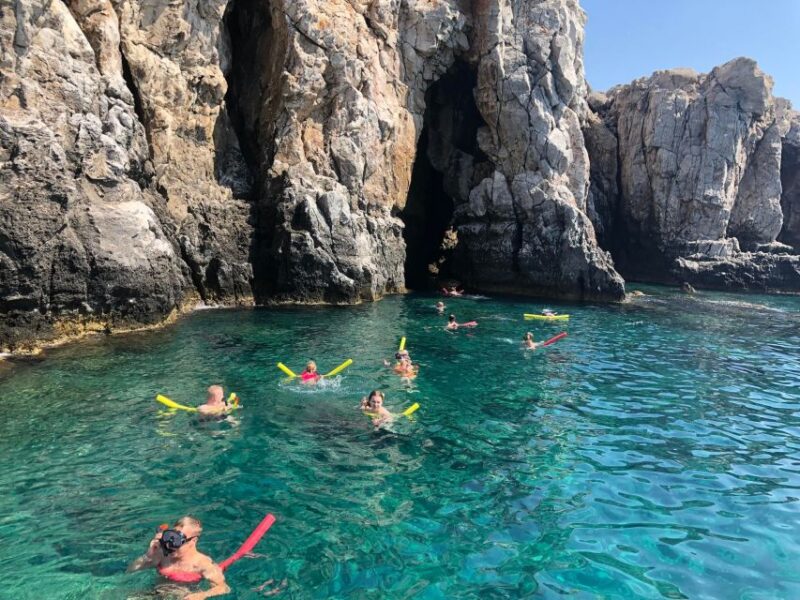 Faliraki: Boat Trip to Afantou Caves, Antony Quinn, Ladiko - Key Points