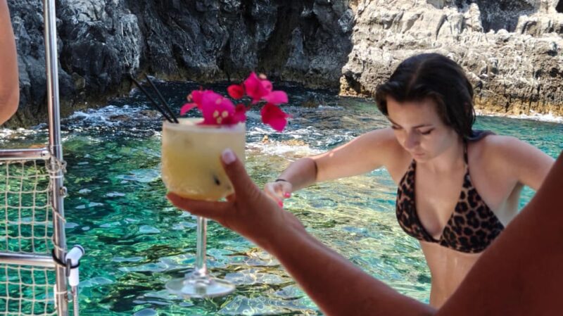 Faliraki: Boat Trip to Afantou Caves, Antony Quinn, Ladiko - Beautiful Ladiko Bay for Swimming and Photos