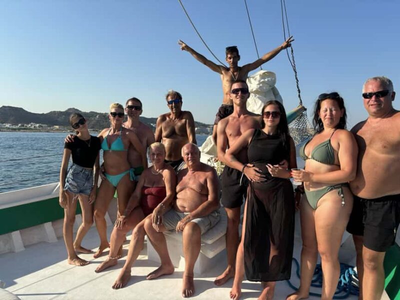 FALIRAKI: BOAT TRIP TO ANTONY QUINN, LADIKO, AFANDOU CAVES - Ladiko Beach: The First Stop for Snorkeling and Sunbathing