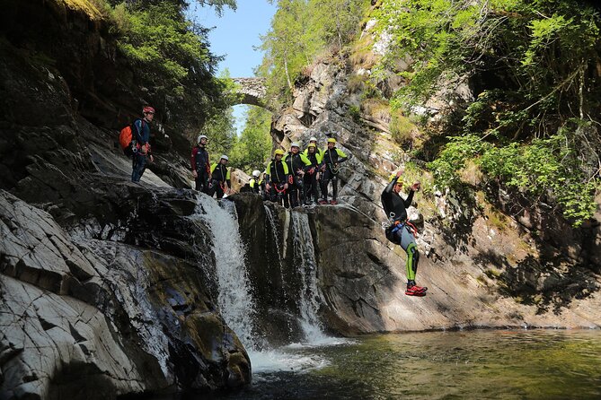 Falls of Bruar Canyoning - The Experience Level and Suitability
