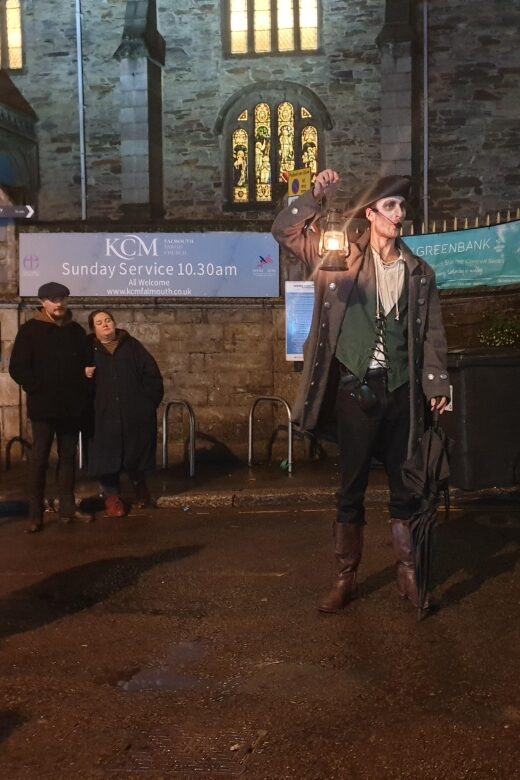 Falmouth: Spookily Enjoyable Ghost Tour (award winning) - Dynamic Storytelling by a Charismatic Guide
