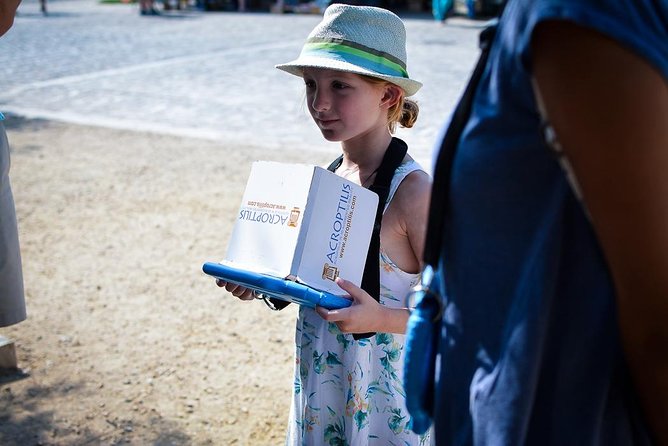 Family Acropolis & Acropolis Museum Tour inspiredby Percy Jackson - Interactive Technology Enhances the Experience