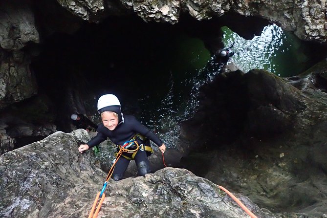 Family Canyoning near Lake Bled - All Equipment and Safety Are Fully Covered