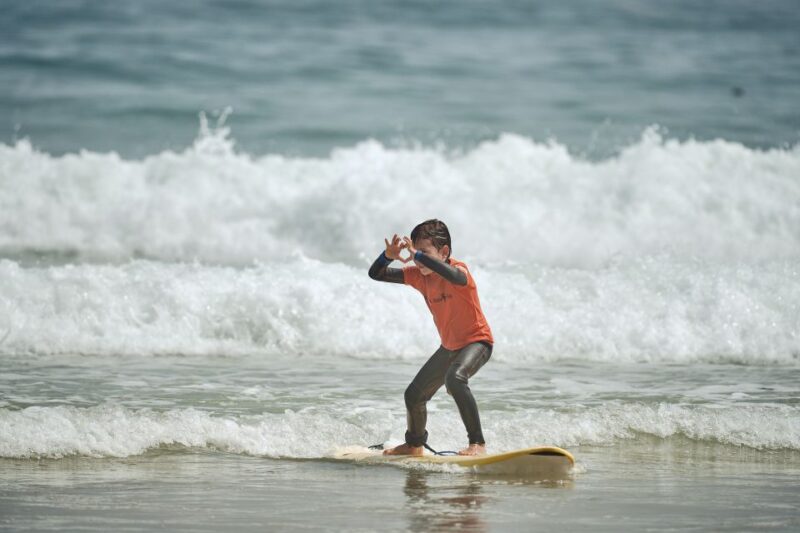 Family/children surf lesson - The Learning Process: From Sand to Surf
