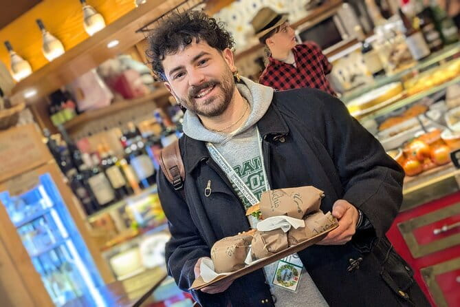 Family Friendly Florence Private City Tour - Enjoying a Local Snack with the Whole Family