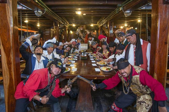 Family Fun in the Sun on a real Wooden Pirate Ship - Exploring Playa Majahuitas and Snorkeling Opportunities