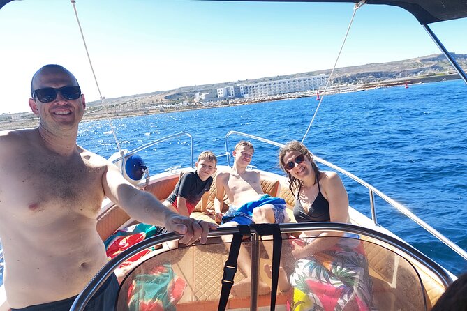 Family Private Boat Trip, Blue Lagoon, Malta, Comino & Gozo - Key Points