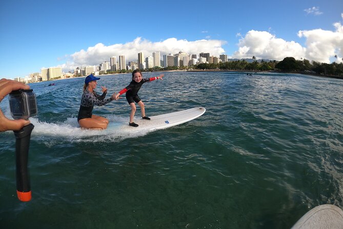 Family, Private & Group Surfing Lessons, Waikiki Courtesy Shuttle - Experience Level and Instructor Expertise