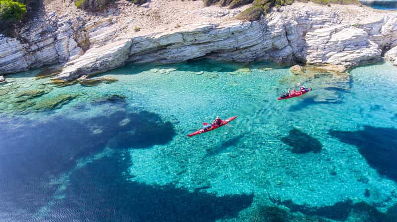 Family Sea Kayak at Meganisi - Lefkada - Exploring Meganisi’s Coastal Coves and Beaches