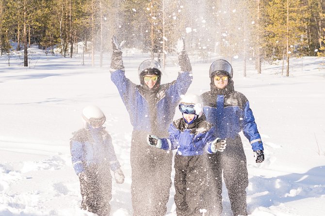 Family Snowmobile Safari from Santa Claus Village - Mini-Snowmobile Rides for Children: Safe and Enjoyable