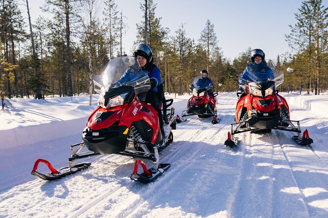 Family Snowmobiling in Rovaniemi, Apukka Resort - Safety and Comfort for Young Children