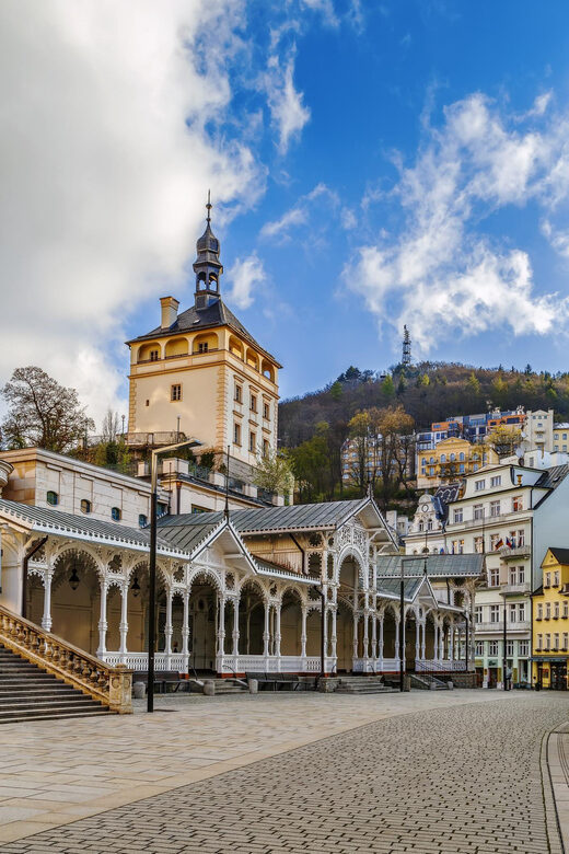 Famous Spa town Karlovy Vary & castle Loket from Prague - Exploring Karlovy Vary’s Architectural Marvels