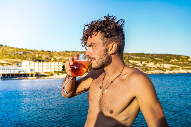 Fantastic sunset excursion by boat to the Devil's saddle - Starting Point at Cagliari Marina Piccola